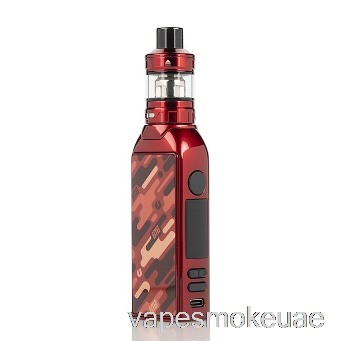 Vape Uae مجموعة بداية Lost Vape Btb 100w، أحمر مموه